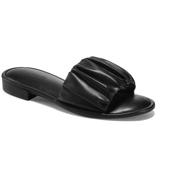 Shoes - AEROSOLES Ruched Slide Sandal